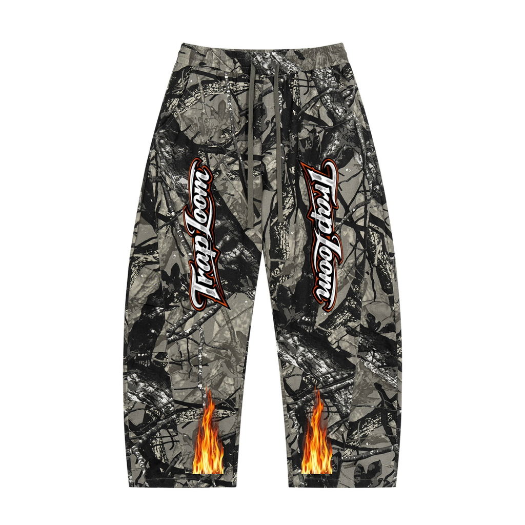 Devil Dog Camo Barrel Leg Pants