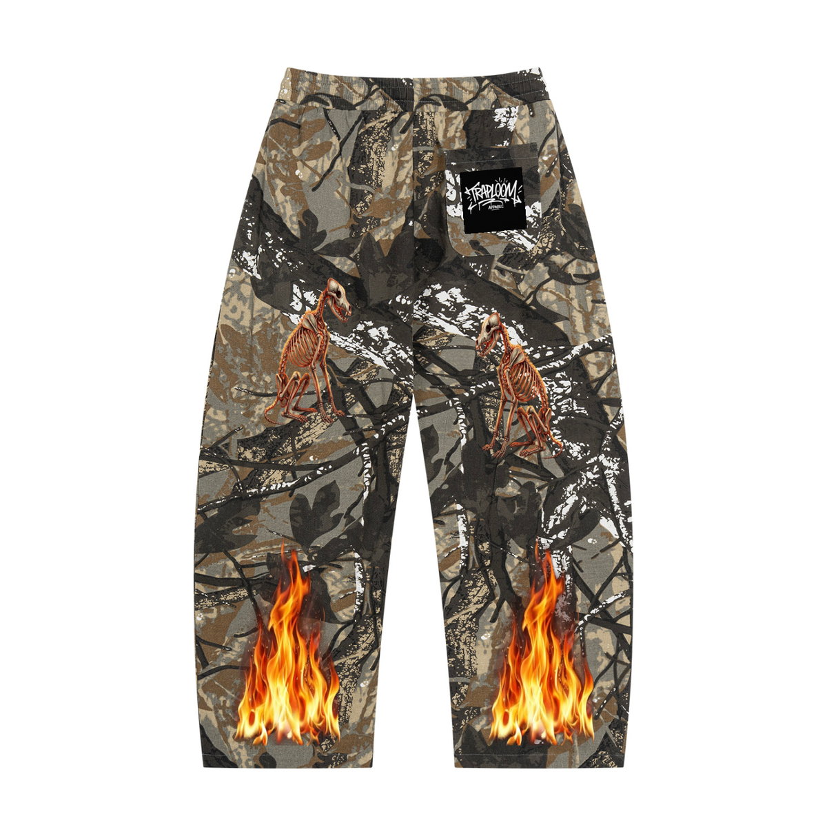 Devil Dog Camo Barrel Leg Pants
